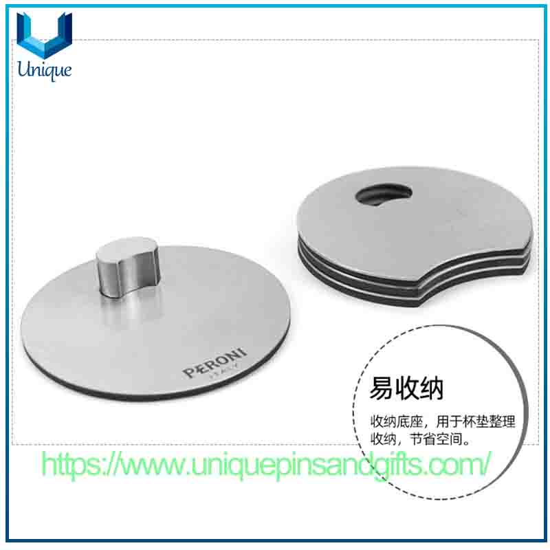 Creative Stainless Steel Coasters (10) Creative Stainless Steel Coasters (10)