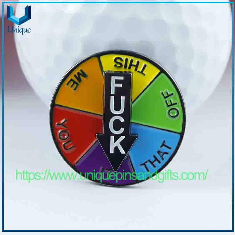 Rotatable Arrow Magnetic Golf Ball Marker (18) Rotatable Arrow Magnetic Golf Ball Marker (18)