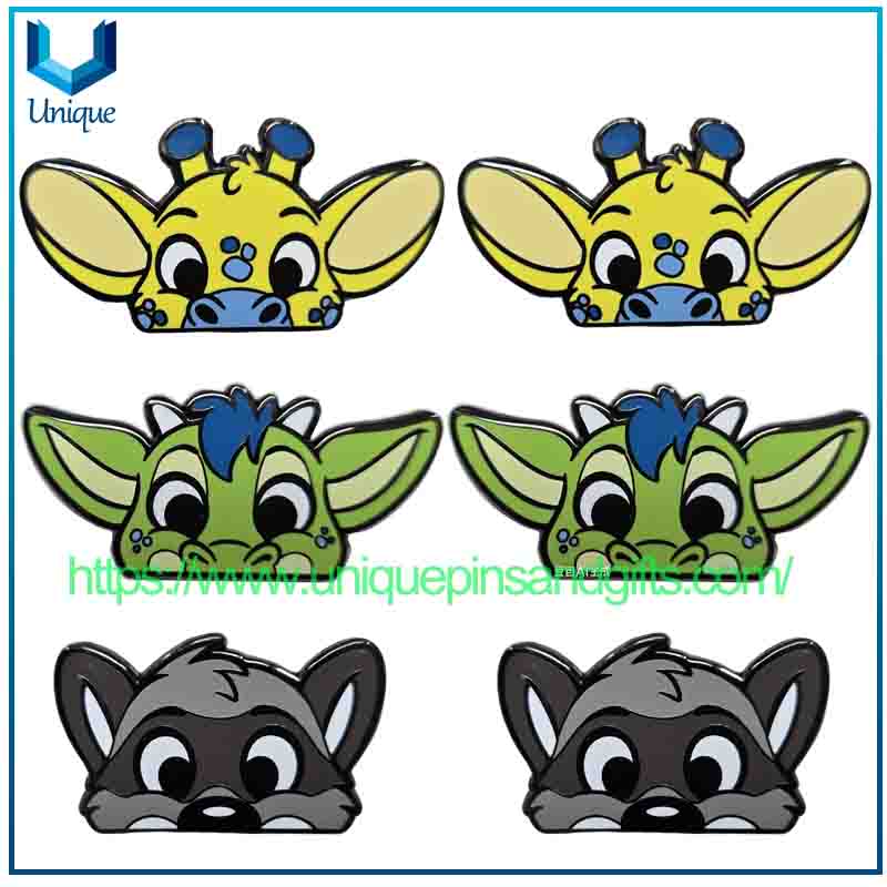 Geometric Cartoon Pig Enamel Pin Badge with Colorful Printing for School Promotion Children (2) Geometric Cartoon Pig Enamel Pin Badge with Colorful Printing for School Promotion Children (2)