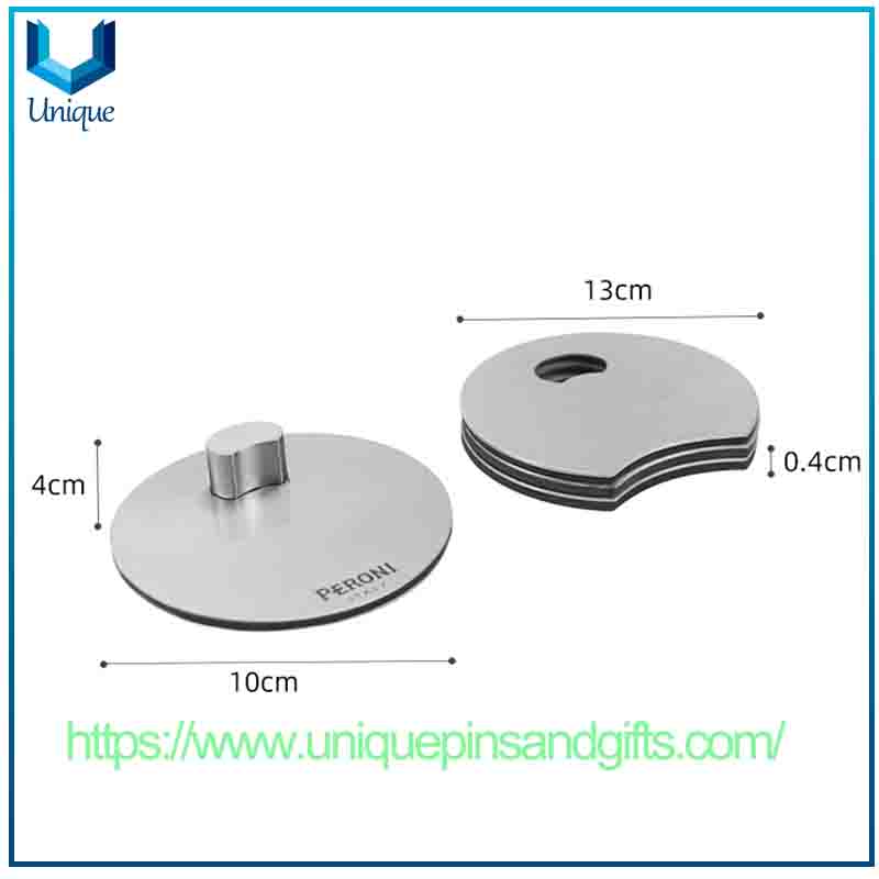 Creative Stainless Steel Coasters (6) Creative Stainless Steel Coasters (6)