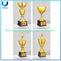  Custom Oversized Metal Trophy - Gold, Silver, Copper for Sports Like Basketball, Football, Volleyball Cups For School Competitions & Games High Quality Souvenirs