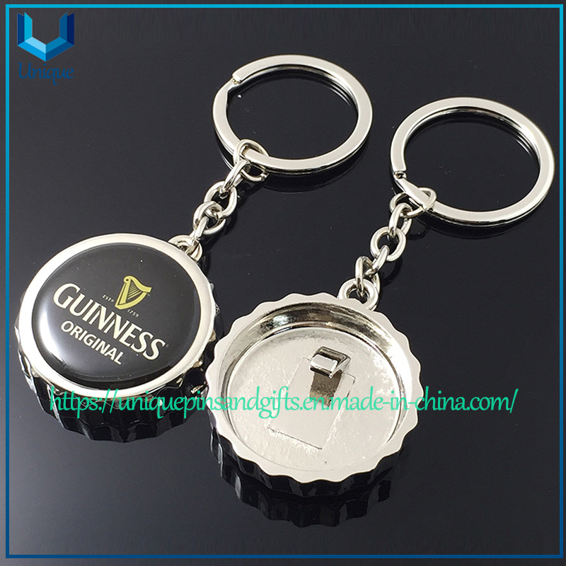 Customize Printng Logo Souvenir Gift Bottle Opener keychain, Beer Opener keyring