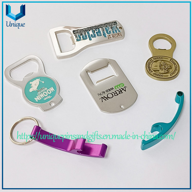 Custom Fridge Magnet bottle Opener, Famous National Logo Metal Crafts Bottle Opener for souvenir Gifts