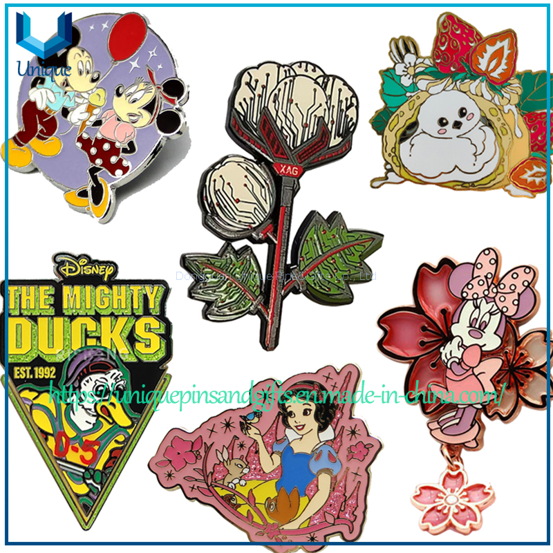 High Quality Fashion Cartoon Metal Enamel Lapel pin, Custom Design Metal Souvenir crafts Metal brooch.jpg