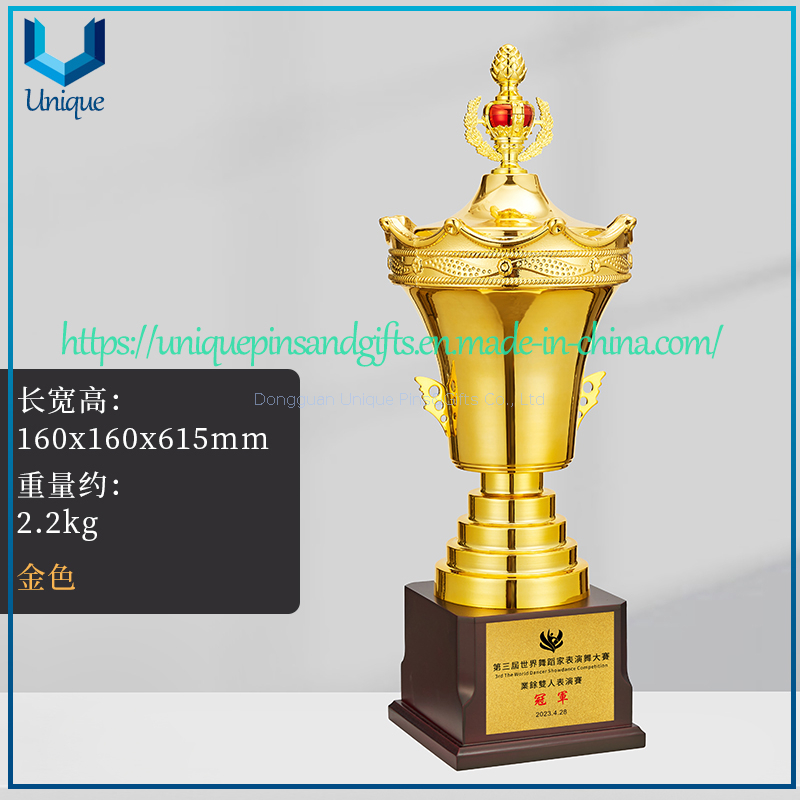  Custom Oversized Metal Trophy - Gold, Silver, Copper for Sports Like Basketball, Football, Volleyball Cups For School Competitions & Games High Quality Souvenirs