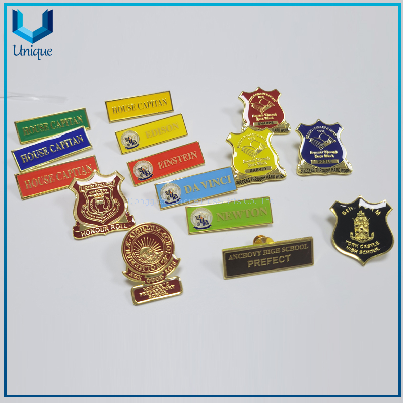 Custom design Die struck Iron gold School pi-10