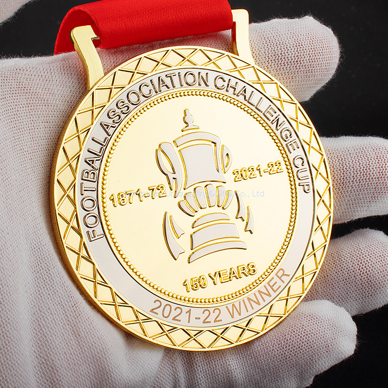 Custom design Tanzania Sport Runny Medal, Soft Enamel UV printing Award Medallion with Heat Transfer Printing Ribbon
