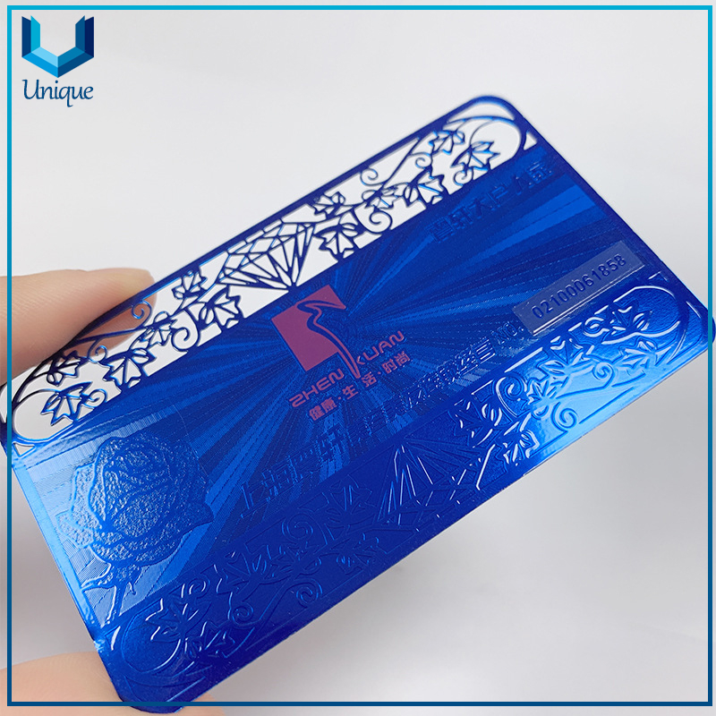 Cutout NFC 216 Metal card 