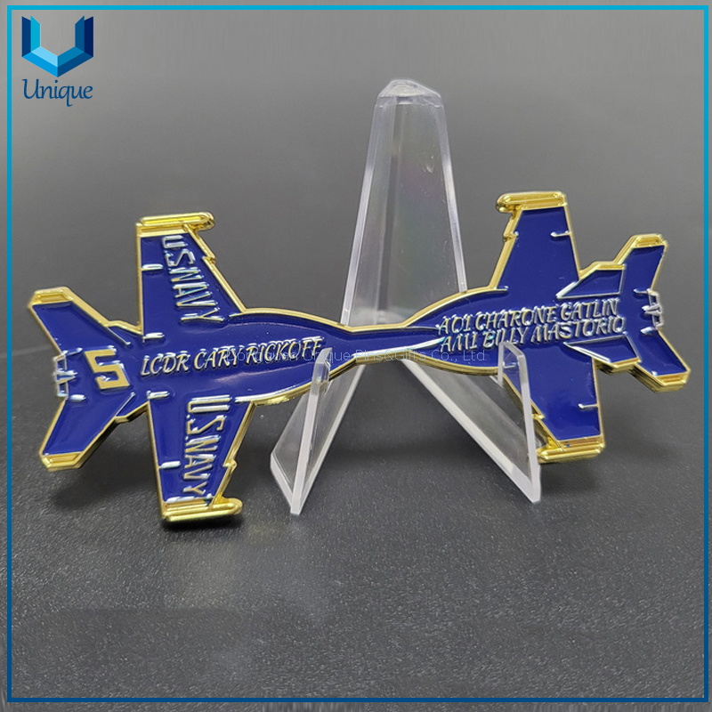 aeroplane commemorative coin，Metal commemorative coin