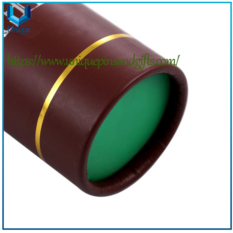 Factory Wholesale Customized Design Logo Grain Leatherette Graduation File Certificate Scroll Holder