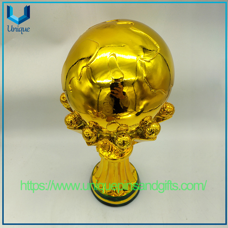 Custom Design African Cup Football Trophy Model Trophy Crafts Creative Decoration Football Cup Trophy Model Fan Supplies
