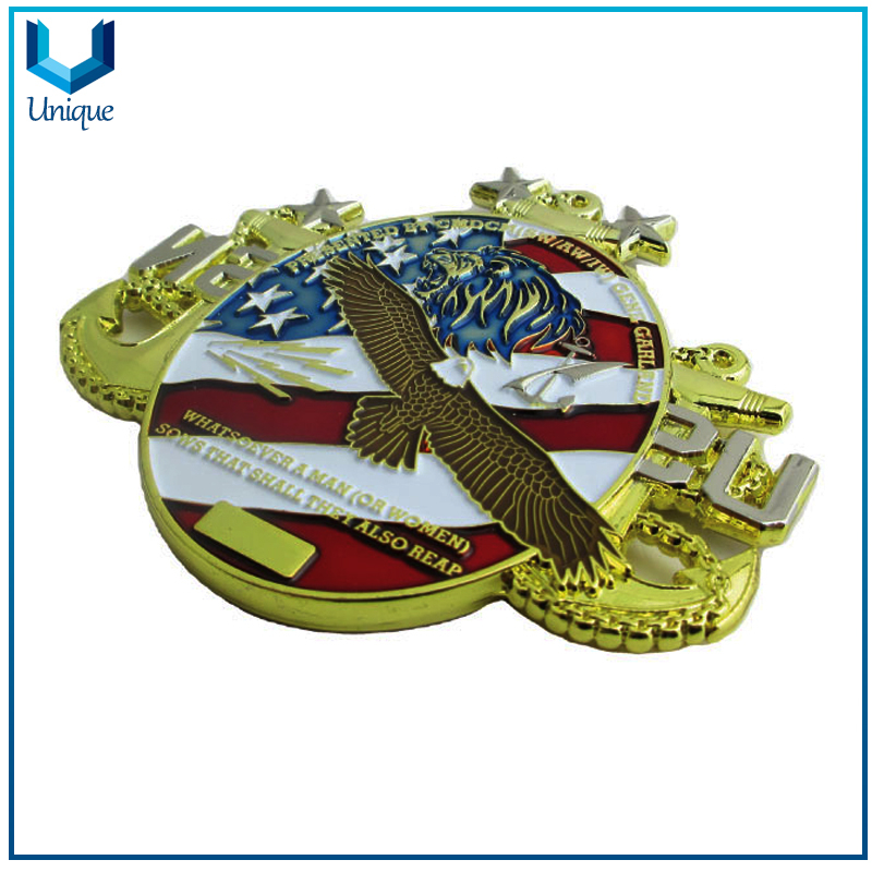 Customize Challenge Coin Manufacturer, Mint Coin, Ancient Egypt 3D Coin, Tranparent Soft Enamel Coin 