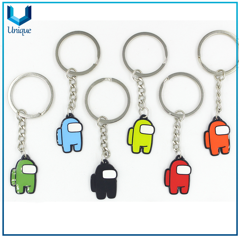 3D Among Coin, Among Lapel Pin, Among Keychain, Customize Metal Crafts, Free Design Commemorative Coin, Souvenir Pins for Gifts