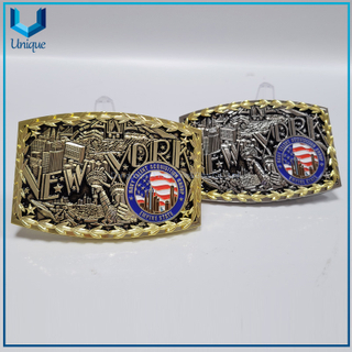 Factory Wholesale Metal Crafts, Customize 3D Zinc Alloy Leather Belt Buckle, Fashion Cutout Metal Buckle，Belt buckle Custom design