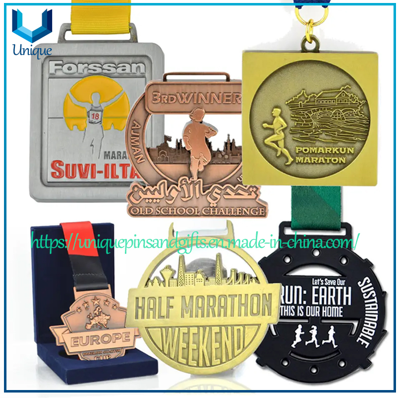  Customized 3D Gold Metal Wrestling Bike Cycling Swimming Judo Karate Bike Run Football Racing Soccer Finisher Triathlon Marathon Sports Medal