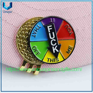 New Creative Rotatable Arrow Magnetic Golf Ball Marker Golf Gift Accessory Luckys Wheel Golf Ball Marker