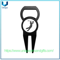 New in Stock Golf Course Turf Marker Bottle Opener Putting Green Fork Golf Course Grass Cutting Fork Divot Tool