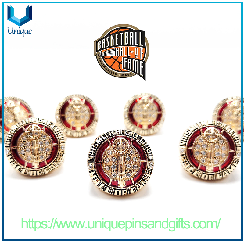 NBA Los Angeles Lakers Kobe James Cleveland Cavaliers Kevin Durant Golden State Warriors Klay Thompson Championship Finger Ring Hall of Fame Finger Ring