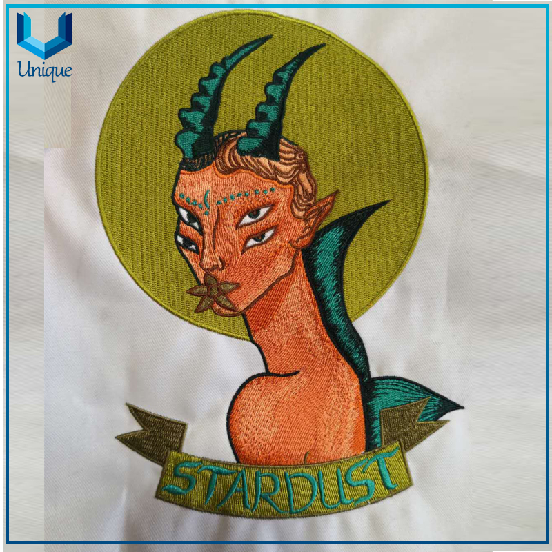 Custom Embroidery Patch/Badge/Emblem, Woven Label for Clothing,Iron on Full embroidery patches for Accessories