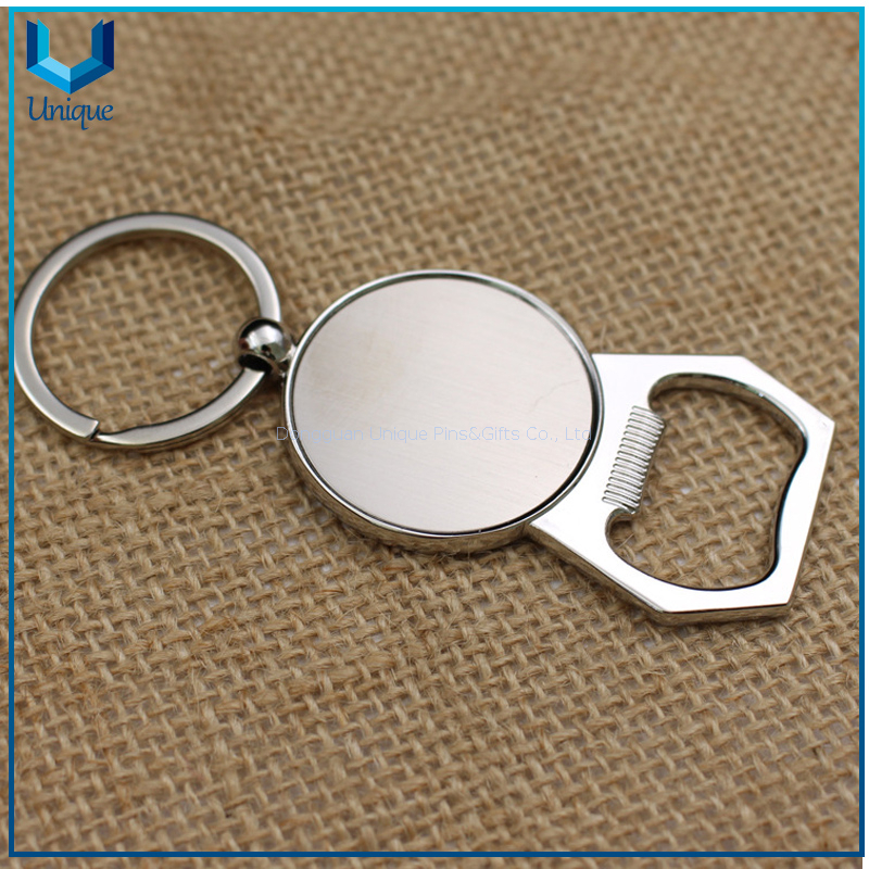Metal Keychain Bottler Opener with Customize Logo in Multiple Style, Fashion Metal Keychain for Promotional Gifts