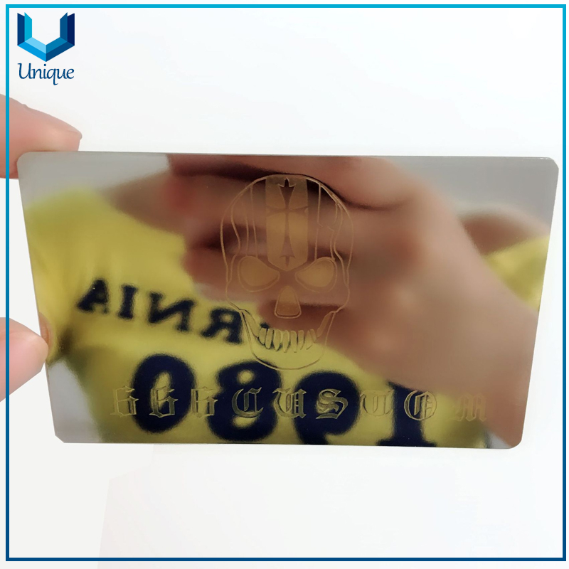 Custom gold metal Card, matte background mirror shiny words Metal Business Card,5mm thick Stainless Steel high Quality Membership Card 