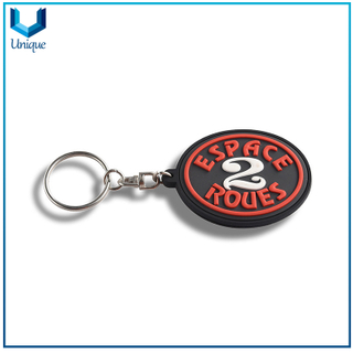 Customize Design Logo for Corporate gifts, Rubber PVC Keychain for Promotional Gifts, Fashion Souvernir Keychain 