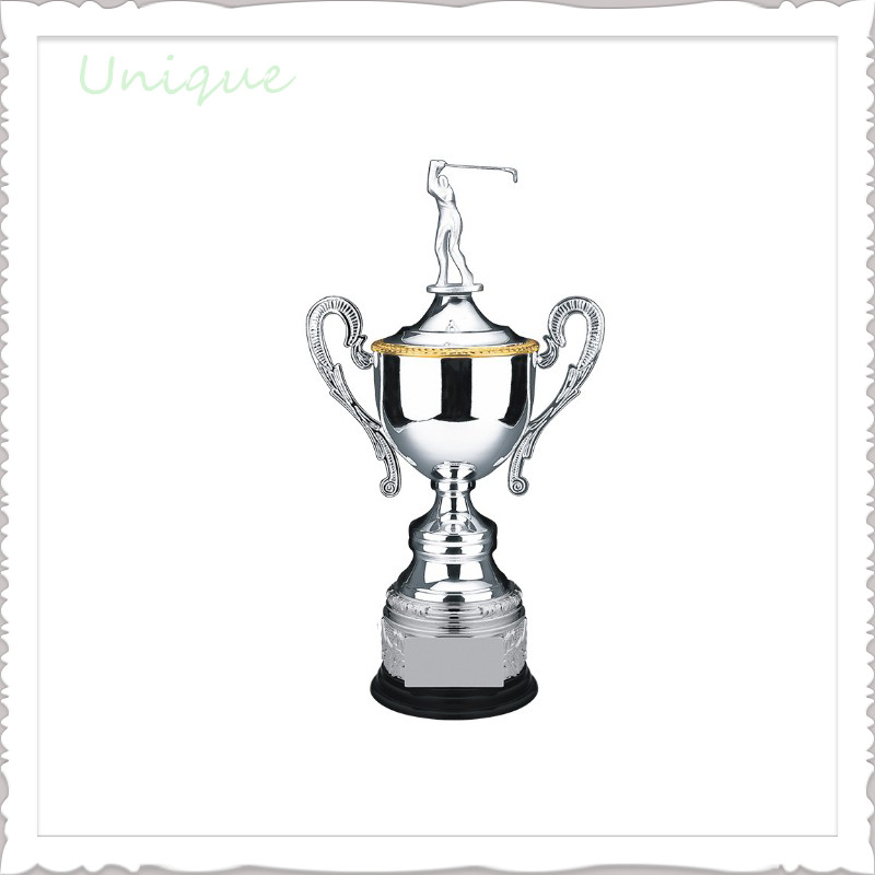 Customize High Qaulity Golf Metal Crafts, Golf Accessories, Golf Metal Plaque for Souvenirs, Sports Metal Trophy