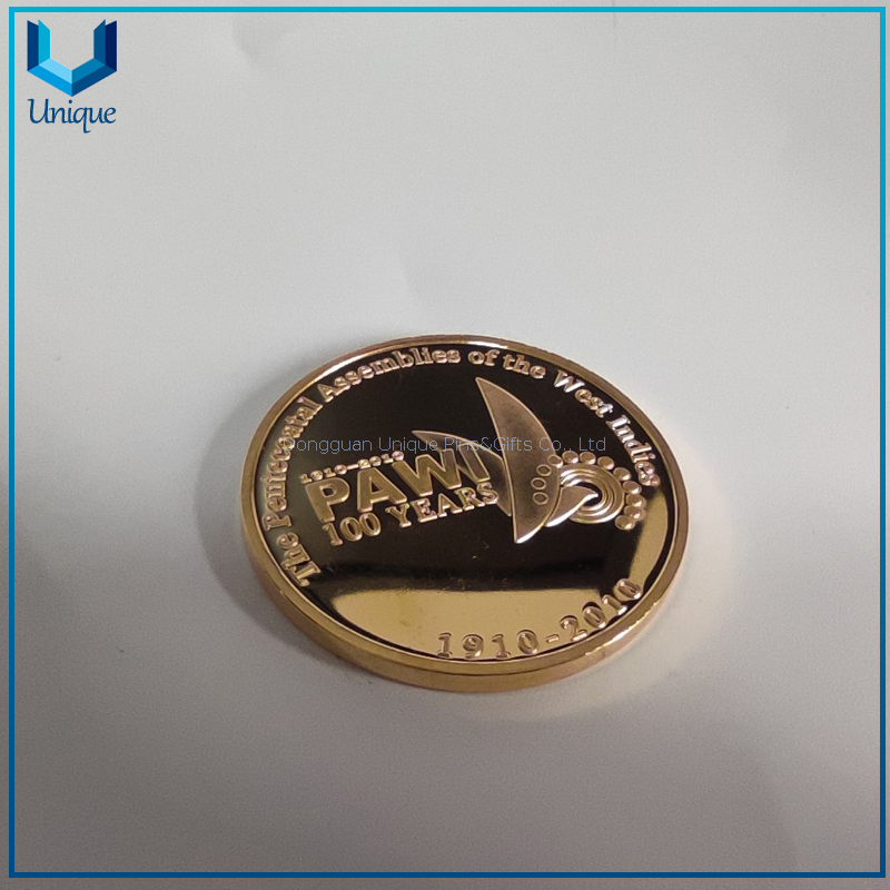 Mirror Like Gold Coins Cheap Price Royal Gold Coin
