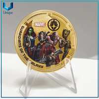 Wholesale Custom Design High Quality Round Shape Gold Challenge Coin