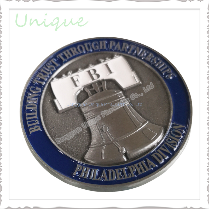 Customize Your Own Design 3D Challenge Coin for Military Police Army Souvenir