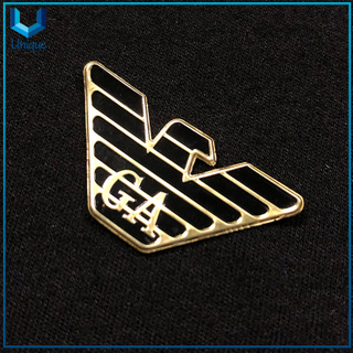 High Badge Custom High Frequence TPU badge， high quality low price PVC hot melt Patch for garment