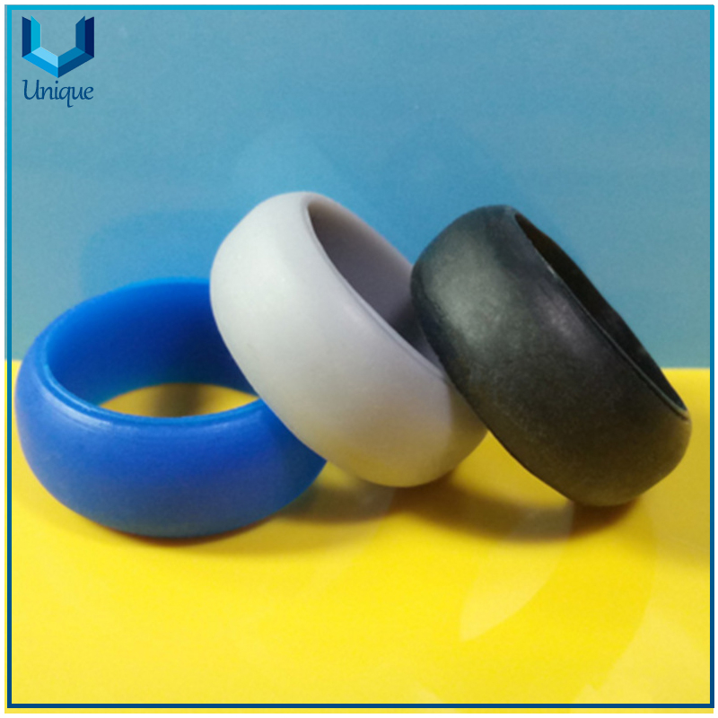 silicone ring Medical Grade Soft Silicone Wedding Thumb new designs with various sizes colors for Silicone Rings