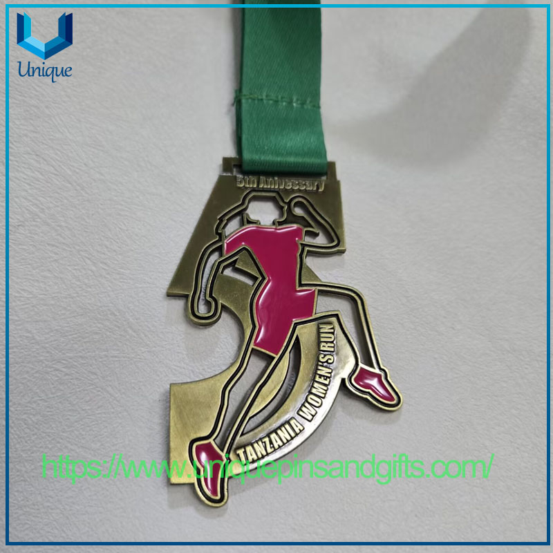 Customize Tanzania Running Medal, Cycling Medal, Sports Event Award Medal
