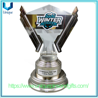 Custom Design Metal Creative Sports Trophy, Fitness Volleyball, Football And Basketball Medal
