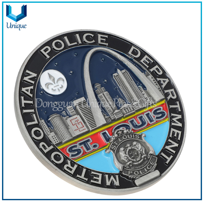 Sailing commemorative coin,3D die cast zinc alloy commemorative coin