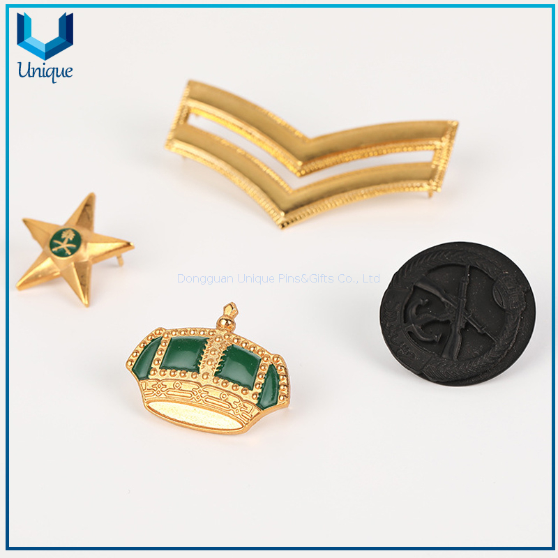 Custom Metal Shoulder Badge, Military police shoulder Boarders