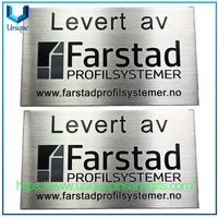 Customized Design Company Stainless Steel Metal Plaque