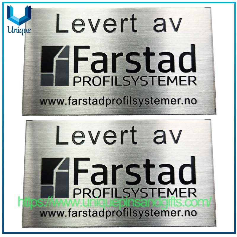 Customized Design Company Stainless Steel Metal Plaque