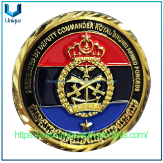 Custom 3D Metal Commemorative Coin Brunei Armed Forced Commemorative Coin