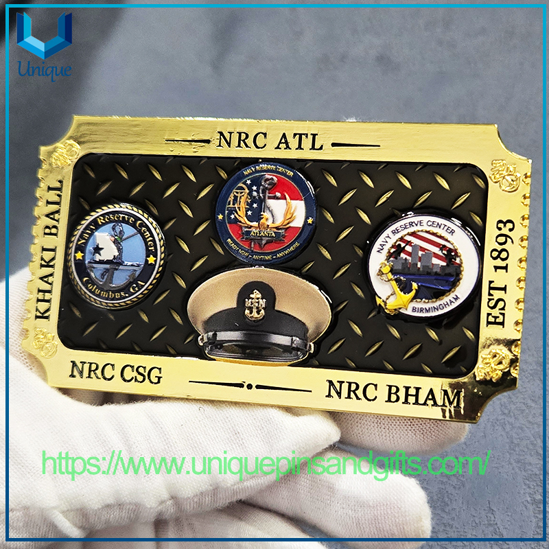 Customized Design Metal Commemorative Coin USN NAVY CHIEF Navy Pride American Maritime Commemorative Coin