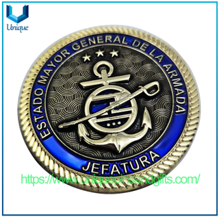 Custom Design ARMADA DE MEXICO Metal Commemorative Coin