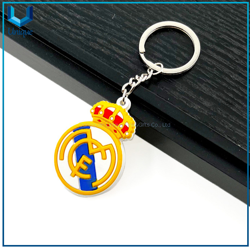 Customize High Quality Hard Enamel Metal Keychain, Fashion Gold Medallion with Keyring for Decoration Gifts，Key buckle 