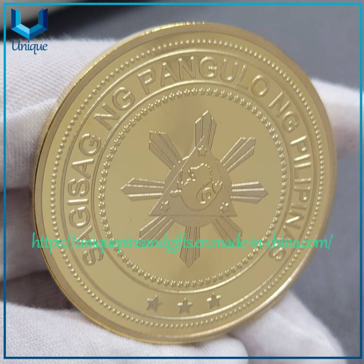 High Quality Custom design Philippine President Medal Coins /Dual side ...