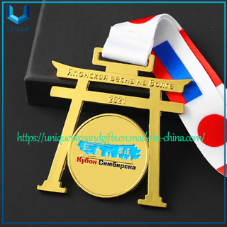 Factory Custom 3D Sport Metal Medal Gold Silver Bronze Military Medal Judo Taekwondo Running Marathon Football Soccer Basketball Karate Medals