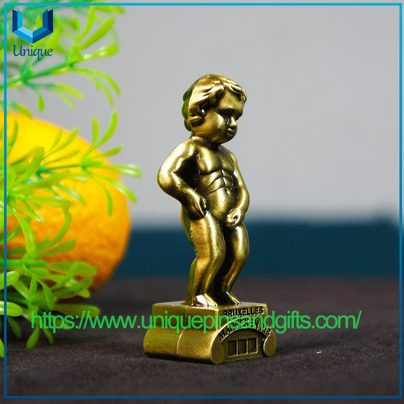 Venus Goddess Metal Sculpture Children's Urination Model Art Figure Sculpture Metal Handicraft Sculpture Ornaments