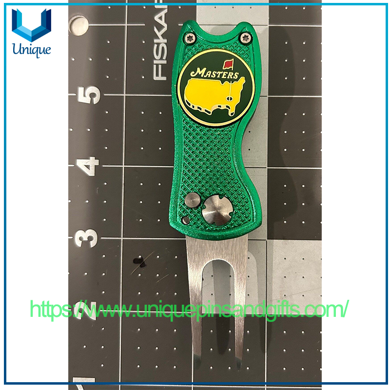 New Scorecard Golf Ball Marker Master's Tournament Scorecard Golf Ball Mark