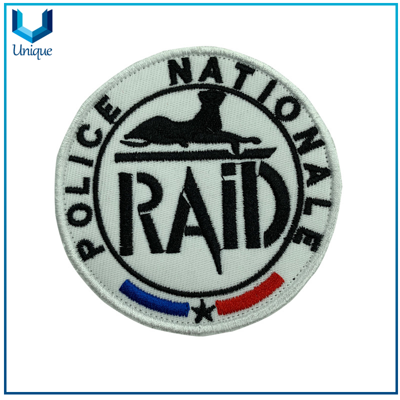 Embroidery on Twill Nylon, Customize Iron On Embroidery Patch, Stick on Military Police Embroidery Badge 