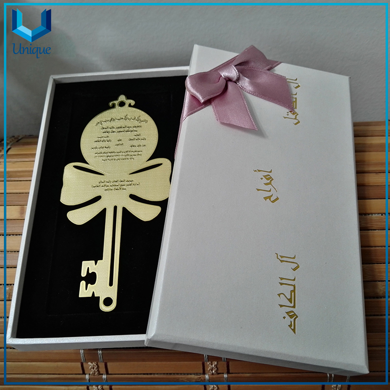 Metal invitation card-9-8