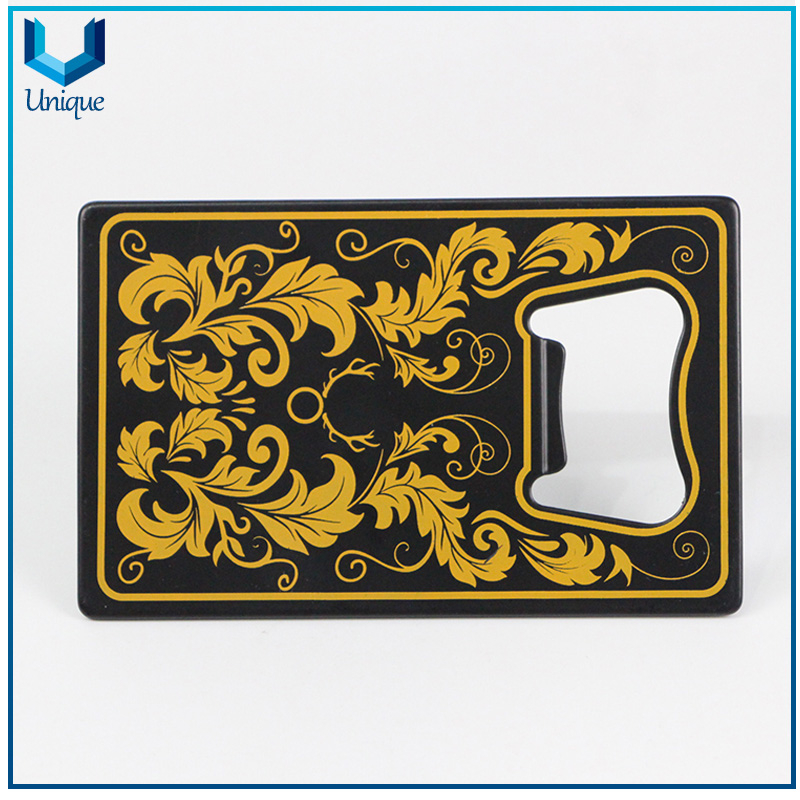 Factory Wholesale Customized Logo Stainless Steel Credit Card Bottle Opener for Promotional gifts