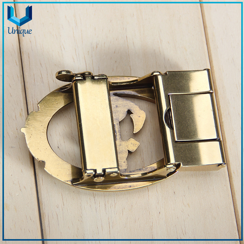 Factory Wholesale Metal Crafts, Customize 3D Zinc Alloy Leather Belt Buckle, Fashion Cutout Metal Buckle